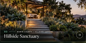 Hillside Sanctuary — Marin County Hillside Garden