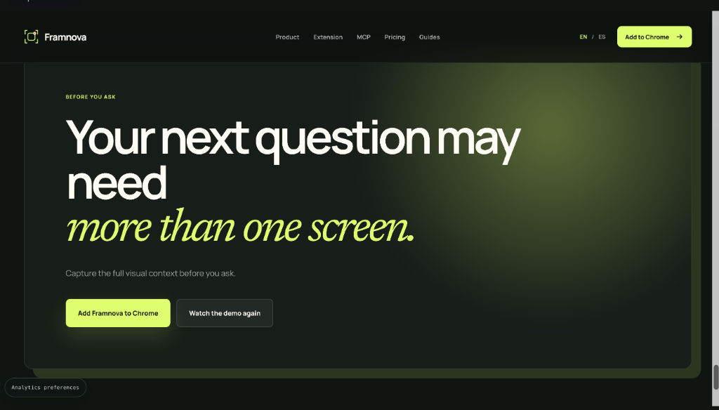 Framnova — Product & Design preview